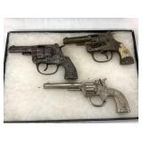 (3) EARLY EAGLE, FLASH CAP PISTOLS