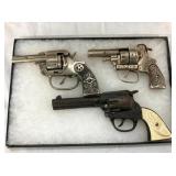 (3) DANDY, 6 SHOOTER,LAW MAKER PISTOLS