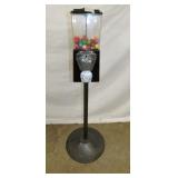 Art Deco GUNBALL MACHINE ON STAND 