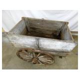 VIEW 3 TOP VIEW GOAT WAGON/YARD CART 