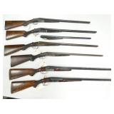 COLLECTION OF EARLY DOUBLE BARRELS