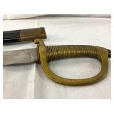 VIEW 9 SIDE 2 FRENCH CUTLESS SWORD