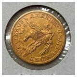 VIEW 4 1884 $5 GOLD LIBERTY HEAD