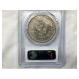 VIEW 3 OTHERSIDE MORGAN SILVER DOLLAR