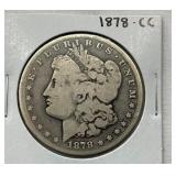 1878 CARSON CITY MORGAN SILVER DOLLAR