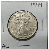 1944 WALKING LIBERTY HALF