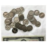 VIEW 2 (40) BUFFALO NICKELS (NO DATE)