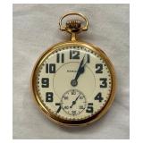 HAMILTON 950 14KT GOLD 23 JEWEL 
