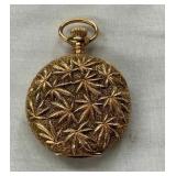 ORNATE WALTHAM 14KT GOLD POCKET WATCH