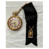 NICE ILLINOIS RR DISPATCHER POCKET WATCH