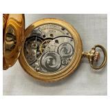 VIEW 8 ELGIN 14KT POCKET WATCH