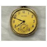 VIEW 2 SWING WORKS POCKET WATCH - RUNS!