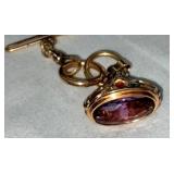 VIEW 5 14KT GOLD WATCH FOB