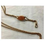 VIEW 4 BACK VIEW 14KT CHAIN WATCH FOB