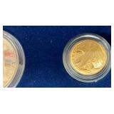 VIEW 4 1987 GOLD West Point COIN 