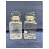 (2) FRANKLIN GUM JARS 
