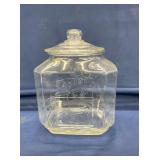 EMB. TAYLOR BISCUIT JAR 