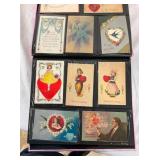 SEV. EARLY VALENTINE CARDS