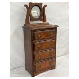 SAMPLE HIGHBOY W/ MIRROR 12X26