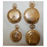 COLLECTION GOLD CASE POCKET WATCHES