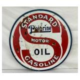 PORC. DS STANDARD OIL GASOLINE SIGN