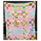 HANDMADE BLOCK QUILT