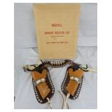 OLD STOCK COWBOY HOLSTER SET