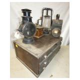 VIEW 3 EARLY LANTERNS AND SPOOL CABINET