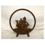 EARLY 15IN CAST SHIP DOOR STOP