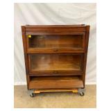 VIEW 4 OAK 2 STACK BOOKCASE
