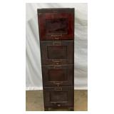 4 DRAWER MELTON RHODES FILE CABINET