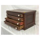 VIEW 4 SIDEVIEW SPOOL CABINET