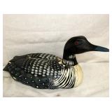HANDPAINTED WOODEN DUCK