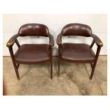 MID CENTURY ARM CHAIRS