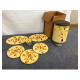 COASTER, FLOUR BIN W/ ORIG. BOX