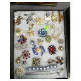 COLLECTION EARLY RHINESTONE JEWELRY