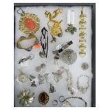 COLLECTION SIGNED VINTAGE JEWELRY