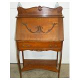 OAK DROPFRONT DESK