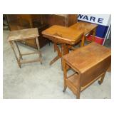 CHILDS DESK, TABLES, ETC