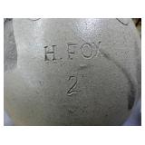 SIGNED H. FOX JUG