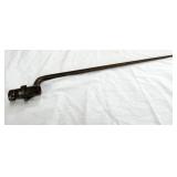 CIVIL WAR RIFLE BAYONET 23 1/8