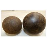 CIVIL WAR CANNON BALLS