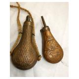 CIVIL WAR POWDER FLASKS