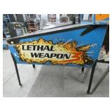 SIDE VIEW LETHAL WEAPON PINBALL