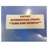 ALBUM VINTAGE INTERNATIONAL STAMPS