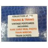 ALBUM COLLECTION OF 250 TRAINS