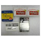 ADV. DR. PEPPER MIRRORS, PEPSI PIN