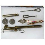 TIRE GAUGES, ESSO PCS, SCALES ETC