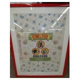 FRAMED KENNEL PRIDE DOG FOOD