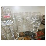 EARLY PEPSI COLA GLASSES